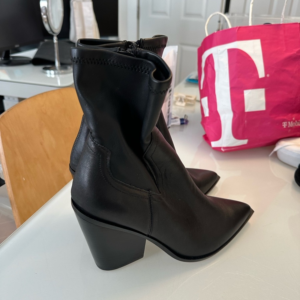 Steve Madden Cowboy Sock Boots